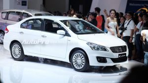 Gian hàng Suzuki: Xe sedan Ciaz là "át chủ bài"