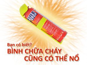 Lưu ý bảo quản bình chữa cháy xe hơi mùa nóng